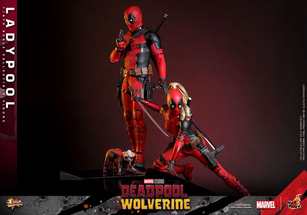 Deadpool & Wolverine Movie Masterpiece Action Figure 1/6 Ladypool 30 cm
