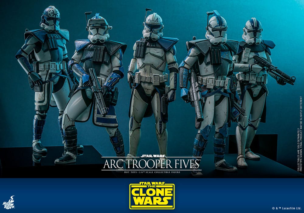 Star Wars: The Clone Wars Action Figure 1/6 Arc Trooper Fives 30 cm