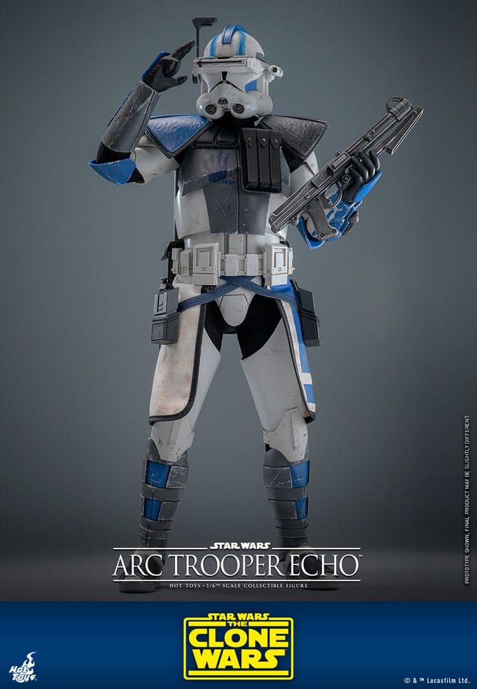 Star Wars: The Clone Wars Action Figure 1/6 Arc Trooper Echo 30 cm