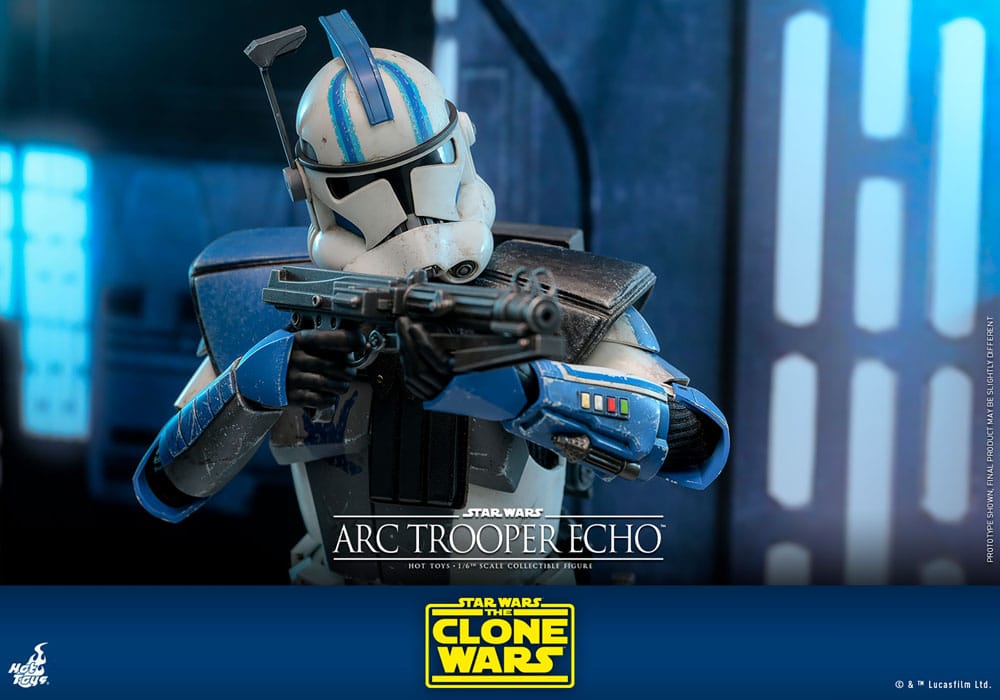 Star Wars: The Clone Wars Action Figure 1/6 Arc Trooper Echo 30 cm