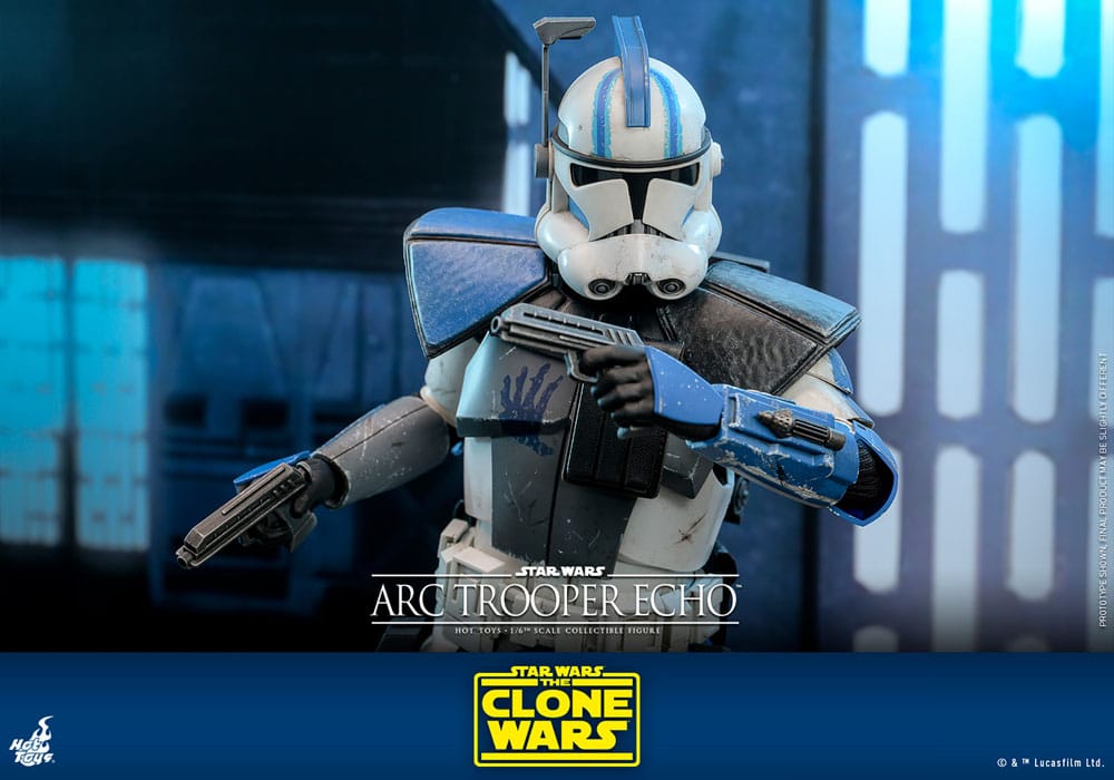 Star Wars: The Clone Wars Action Figure 1/6 Arc Trooper Echo 30 cm