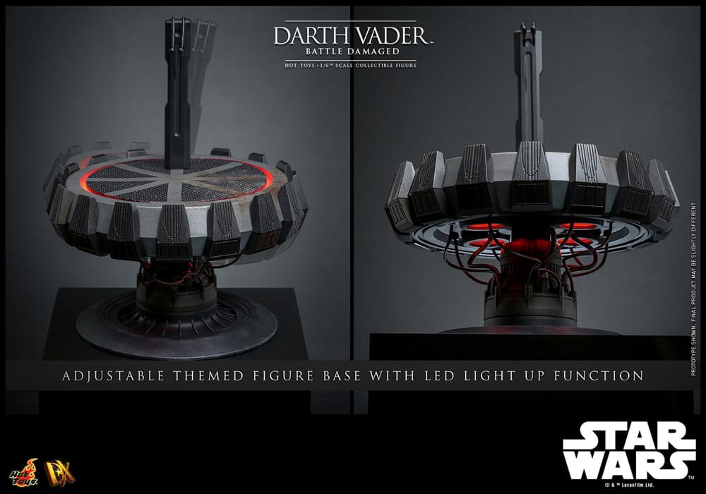 Star Wars Action Figure 1/6 Darth Vader (Danneggiato dalla battaglia) 35 cm