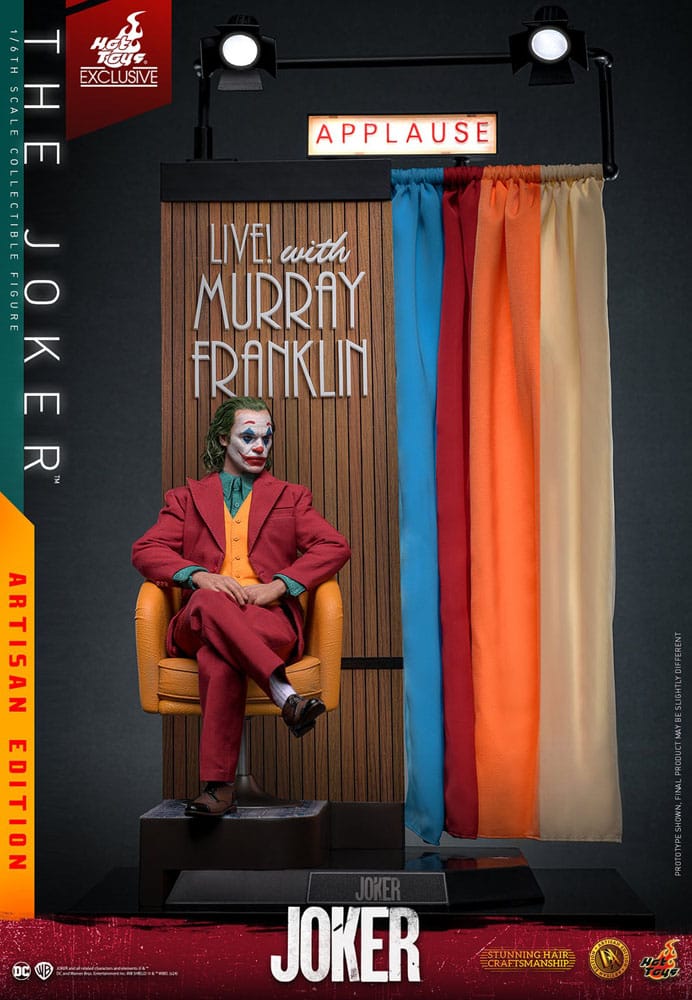 Joker Movie Masterpiece Action Figure 1/6 The Joker Artisan Edition 30 cm