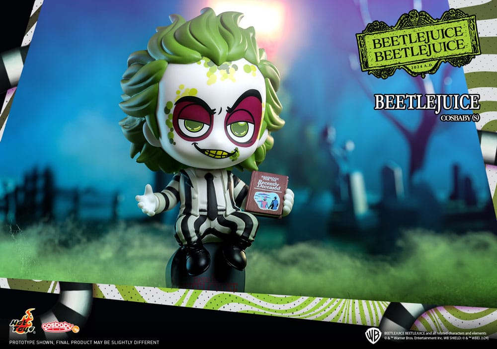 Beetlejuice Cosbaby (S) Mini Figura Beetlejuice 13 cm