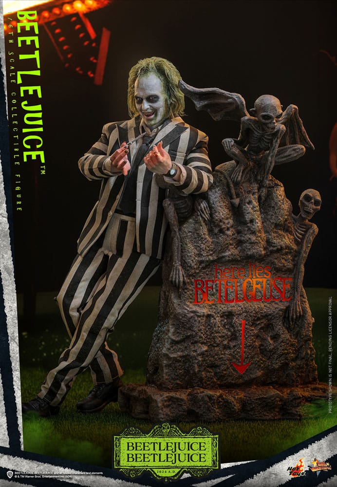 Beetlejuice Beetlejuice Capolavoro del film Action Figure 1/6 Beetlejuice 30 cm