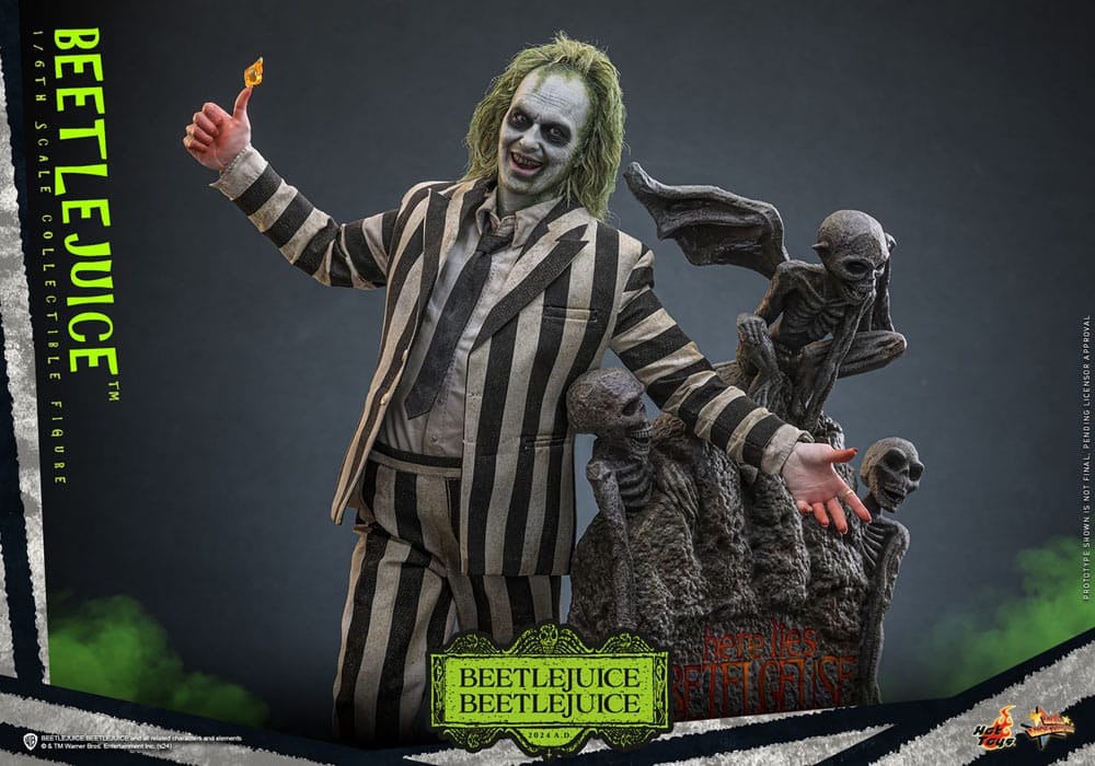 Beetlejuice Beetlejuice Capolavoro del film Action Figure 1/6 Beetlejuice 30 cm