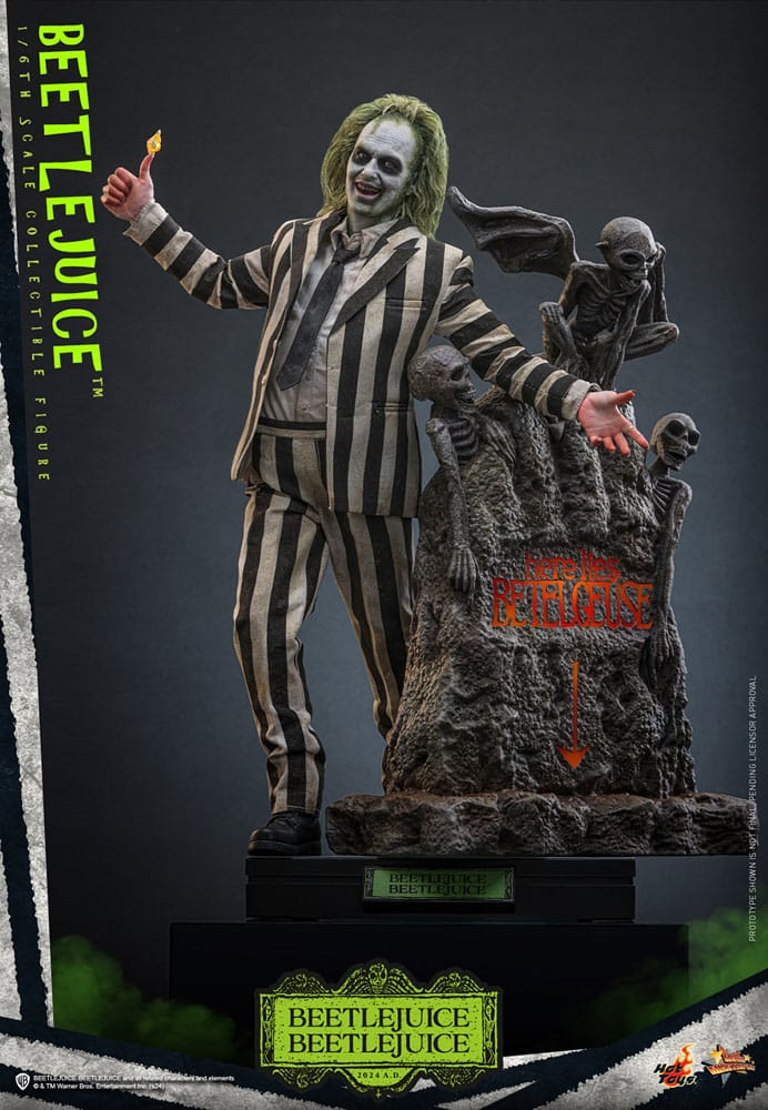 Beetlejuice Beetlejuice Capolavoro del film Action Figure 1/6 Beetlejuice 30 cm