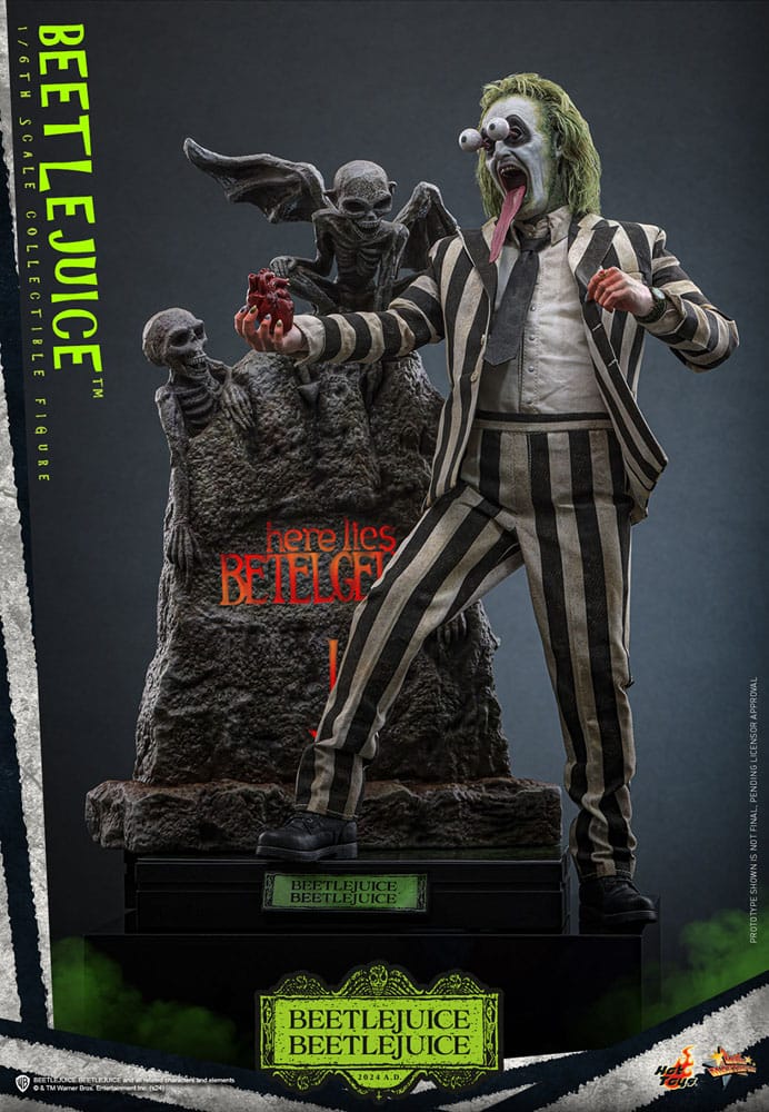 Beetlejuice Beetlejuice Capolavoro del film Action Figure 1/6 Beetlejuice 30 cm