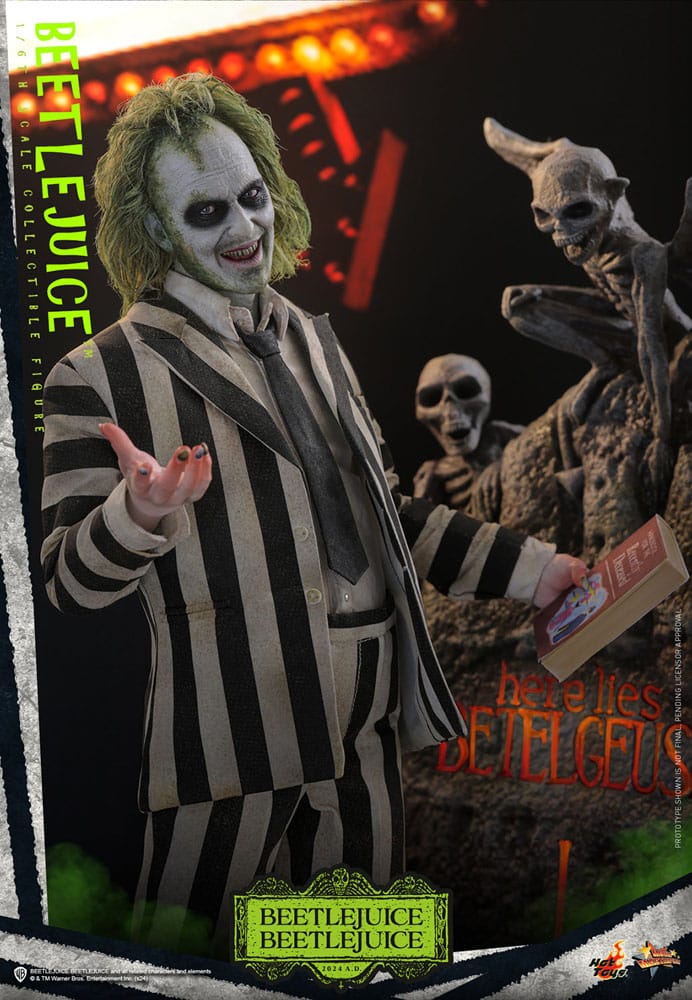 Beetlejuice Beetlejuice Capolavoro del film Action Figure 1/6 Beetlejuice 30 cm
