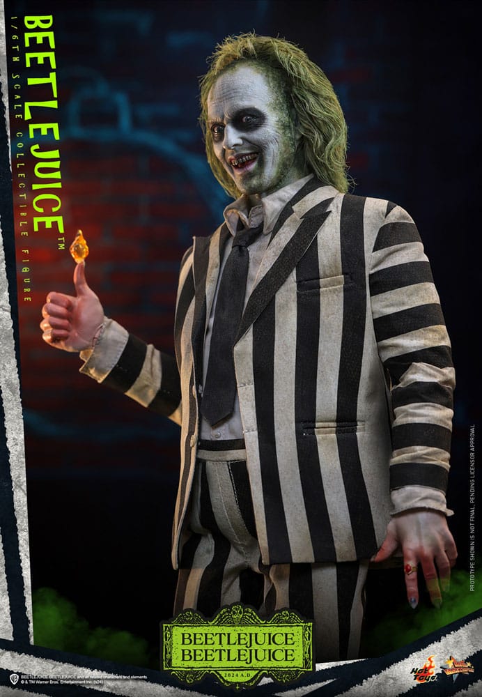 Beetlejuice Beetlejuice Capolavoro del film Action Figure 1/6 Beetlejuice 30 cm