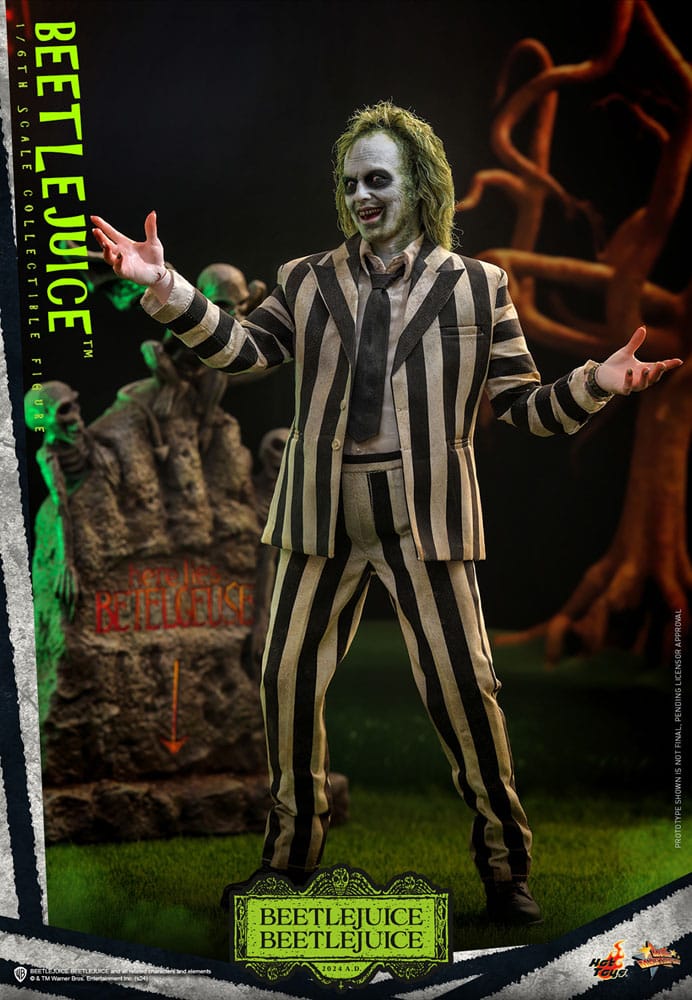 Beetlejuice Beetlejuice Capolavoro del film Action Figure 1/6 Beetlejuice 30 cm