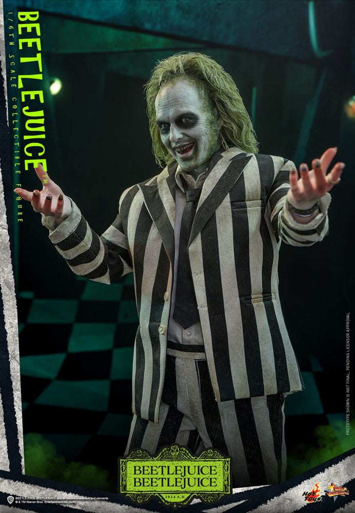 Beetlejuice Beetlejuice Capolavoro del film Action Figure 1/6 Beetlejuice 30 cm