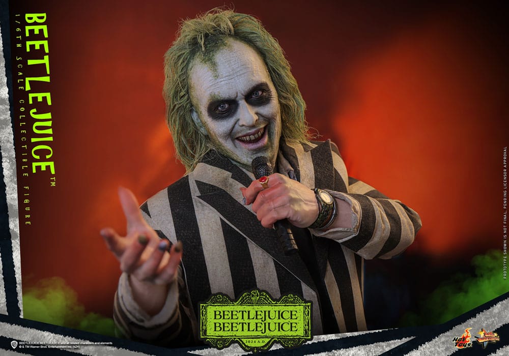 Beetlejuice Beetlejuice Capolavoro del film Action Figure 1/6 Beetlejuice 30 cm