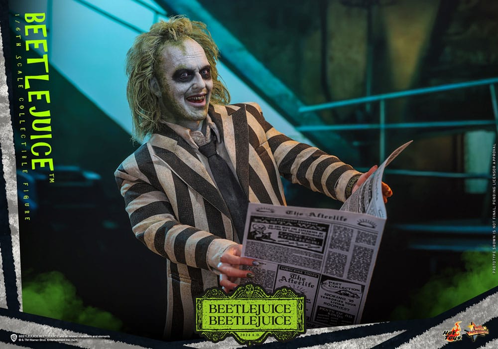 Beetlejuice Beetlejuice Capolavoro del film Action Figure 1/6 Beetlejuice 30 cm