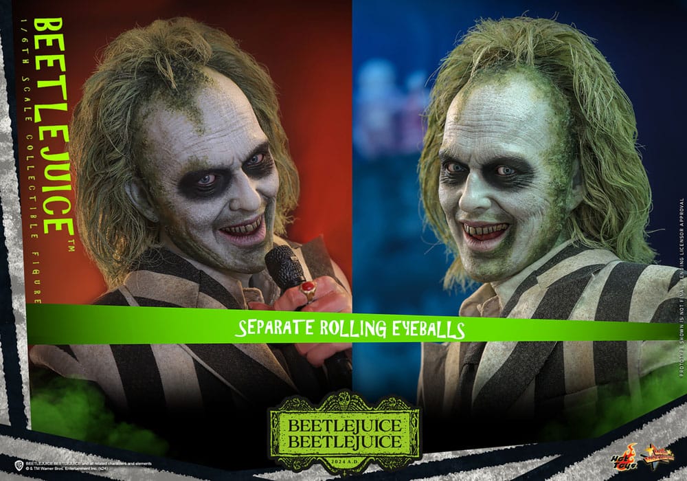 Beetlejuice Beetlejuice Capolavoro del film Action Figure 1/6 Beetlejuice 30 cm