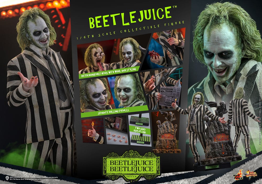 Beetlejuice Beetlejuice Capolavoro del film Action Figure 1/6 Beetlejuice 30 cm
