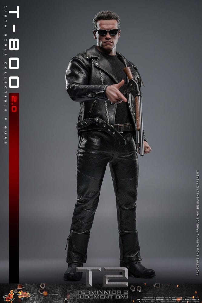 Terminator 2 Movie Masterpiece Action Figure 1/6 T-800 2.0 32 cm