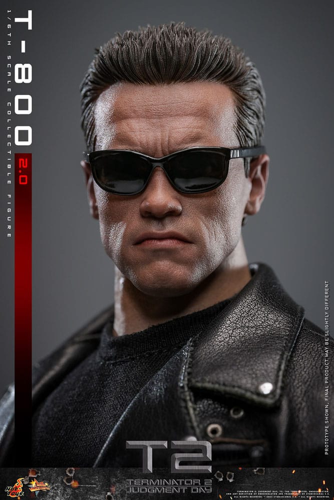 Terminator 2 Movie Masterpiece Action Figure 1/6 T-800 2.0 32 cm