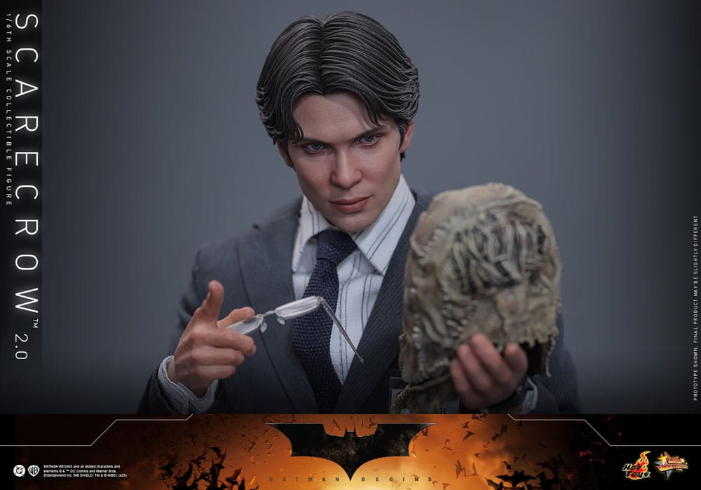 Batman Begins Movie Masterpiece Action Figure 1/6 Scarecrow 2.0 30 cm