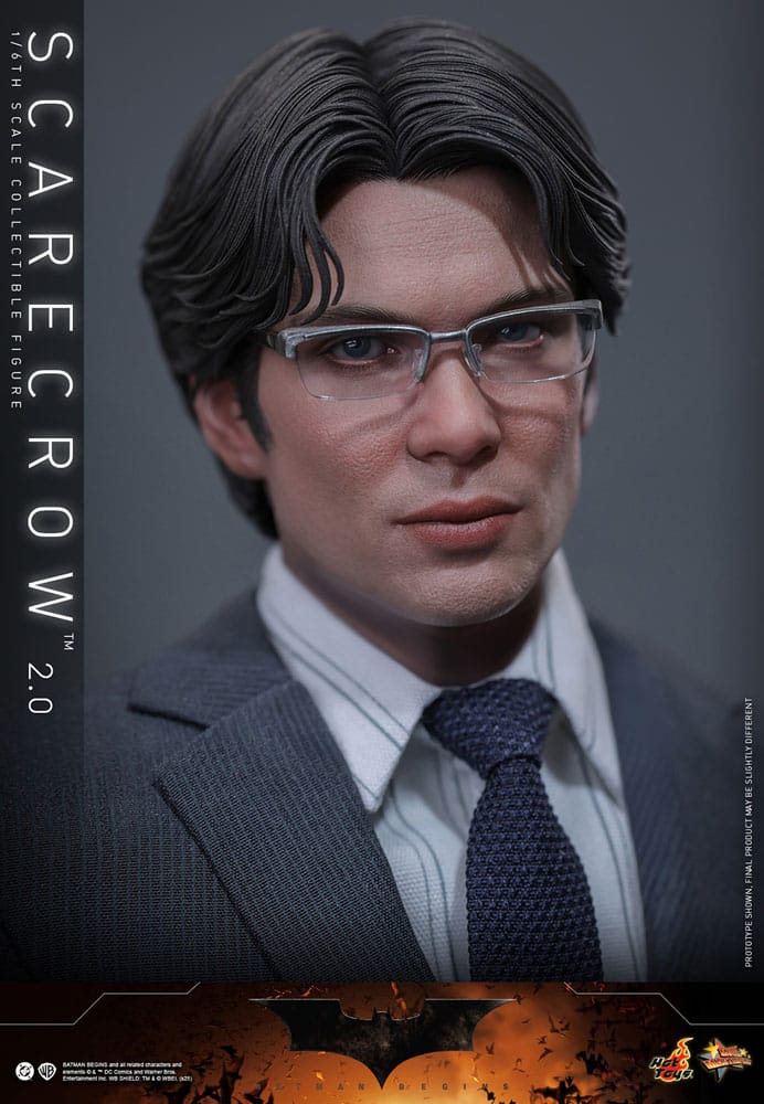 Batman Begins Movie Masterpiece Action Figure 1/6 Scarecrow 2.0 30 cm