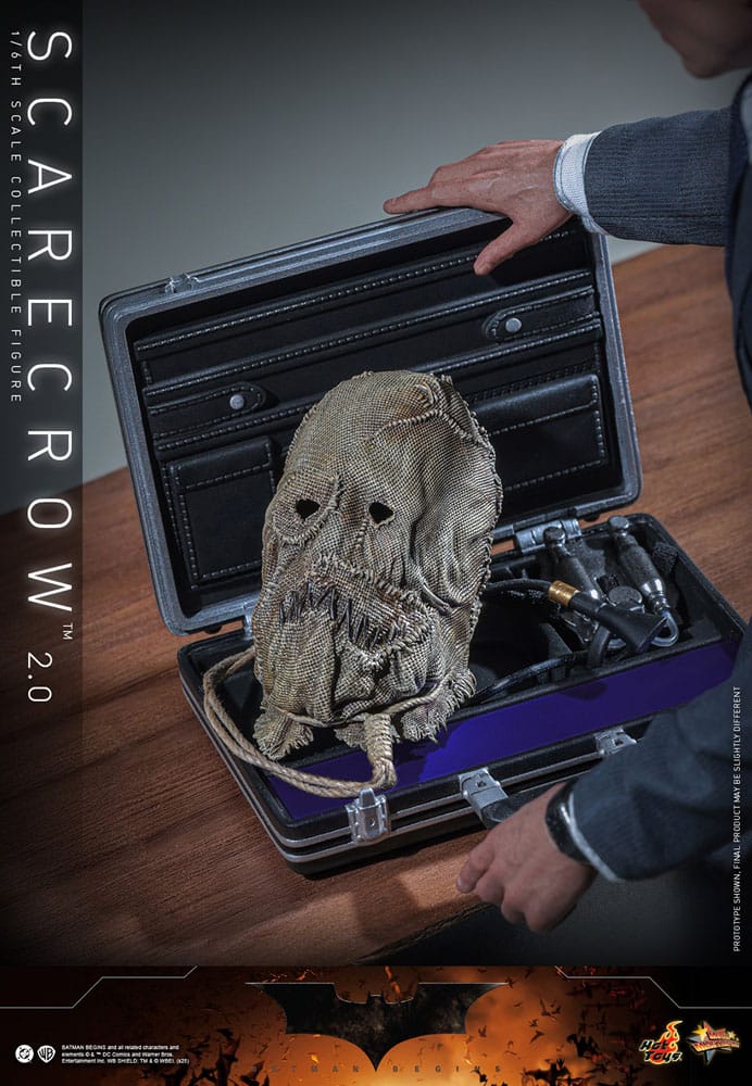 Batman Begins Movie Masterpiece Action Figure 1/6 Scarecrow 2.0 30 cm