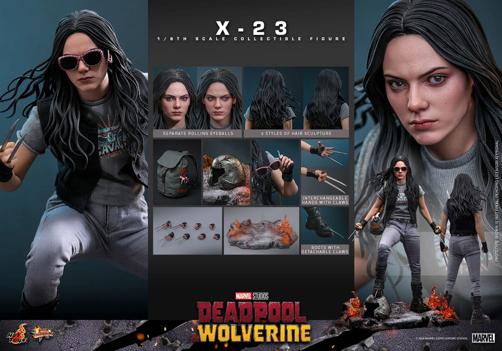 Deadpool e Wolverine - Capolavoro del film Action Figure 1/6 X-23 27 cm