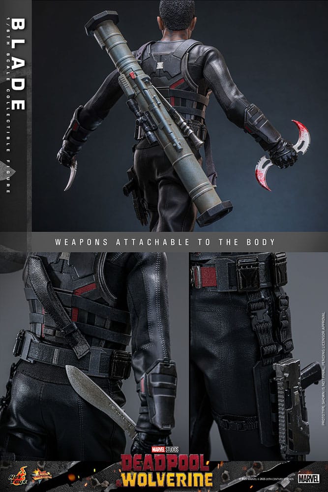Deadpool e Wolverine - Action figure capolavoro del film 1/6 Blade 30 cm