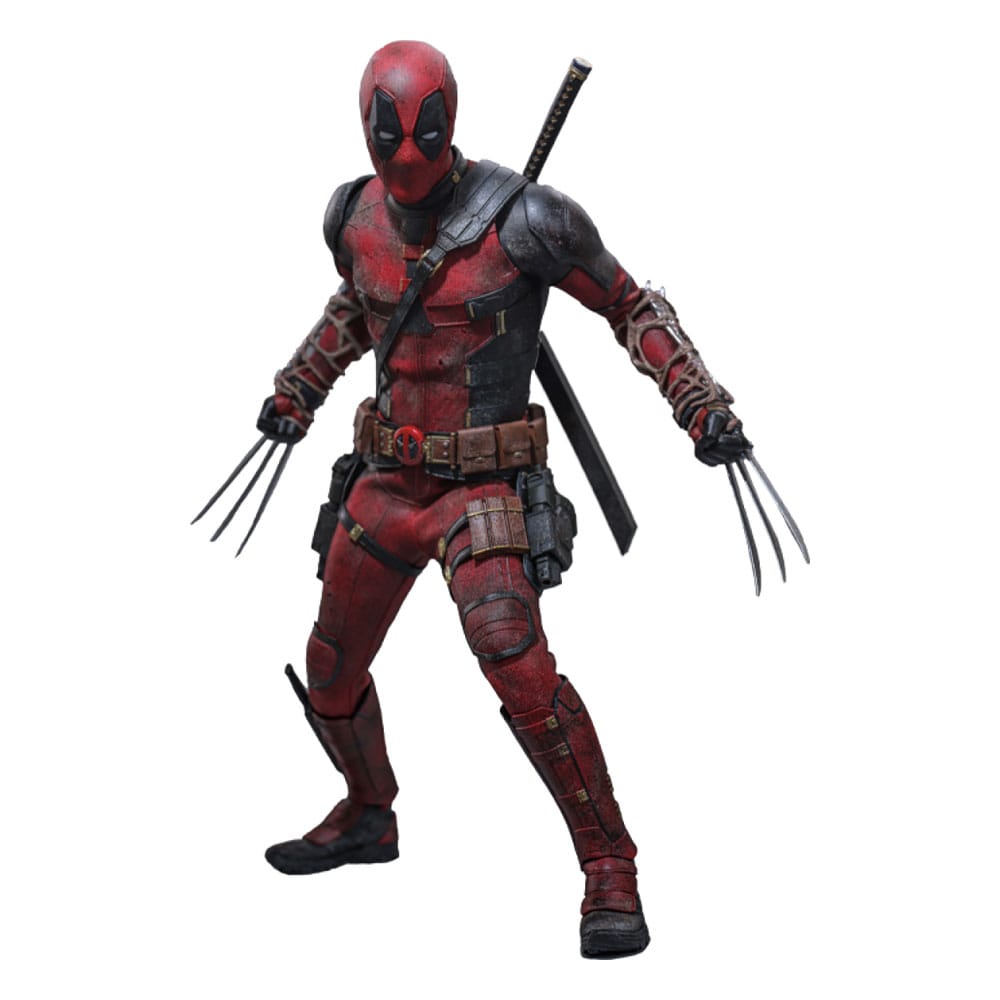 Deadpool & Wolverine Movie Masterpiece Action Figure 1/6 Deadpool (Battling Version) 31 cm