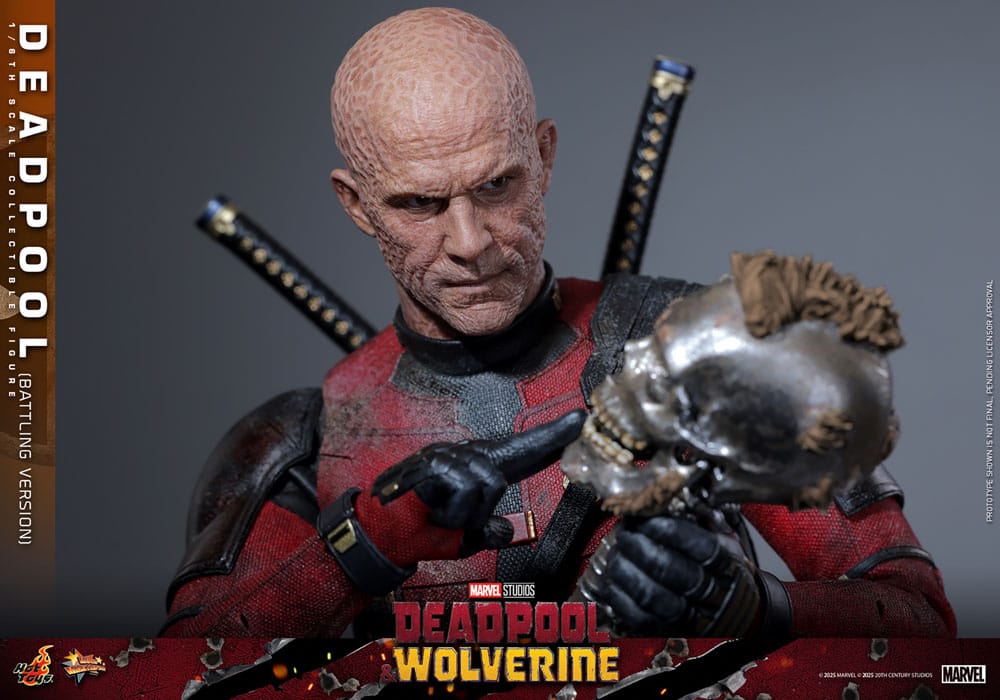 Deadpool & Wolverine Movie Masterpiece Action Figure 1/6 Deadpool (Battling Version) 31 cm