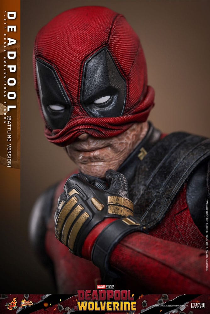 Deadpool & Wolverine Movie Masterpiece Action Figure 1/6 Deadpool (Battling Version) 31 cm