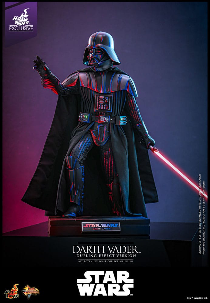 Star Wars Movie Masterpiece Action Figure 1/6 Darth Vader (Dueling Effect Version) Hot Toys Exclusive 35 cm