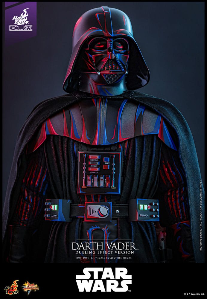 Star Wars Movie Masterpiece Action Figure 1/6 Darth Vader (Dueling Effect Version) Hot Toys Exclusive 35 cm