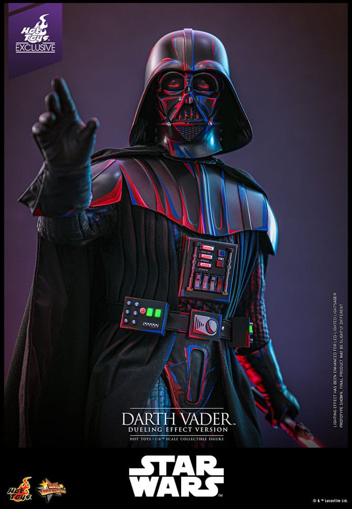 Star Wars Movie Masterpiece Action Figure 1/6 Darth Vader (Dueling Effect Version) Hot Toys Exclusive 35 cm