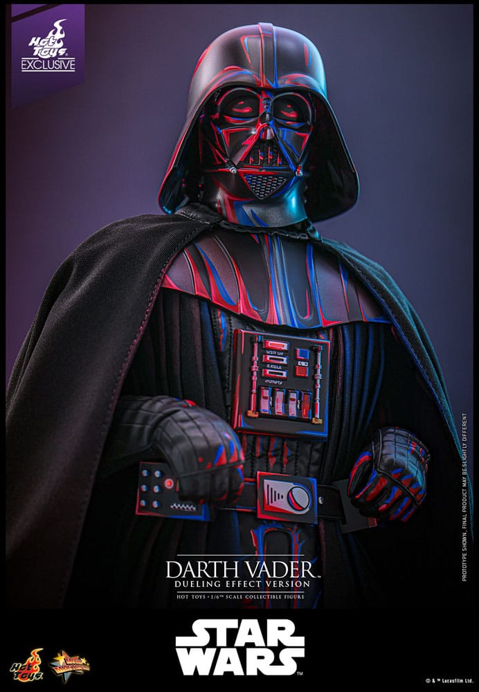 Star Wars Movie Masterpiece Action Figure 1/6 Darth Vader (Dueling Effect Version) Hot Toys Exclusive 35 cm