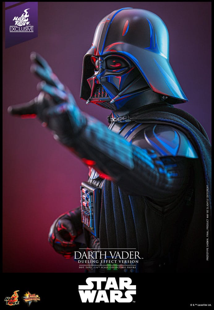 Star Wars Movie Masterpiece Action Figure 1/6 Darth Vader (Dueling Effect Version) Hot Toys Exclusive 35 cm