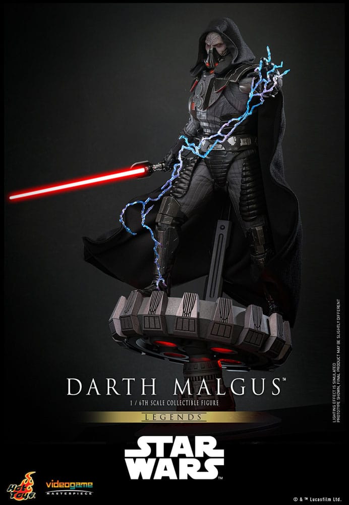 Star Wars Legends Videogioco Capolavoro Action Figure 1/6 Darth Malgus 34 cm