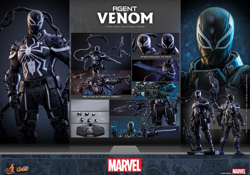 Marvel Comics Action Figure 1/6 Agent Venom 32 cm