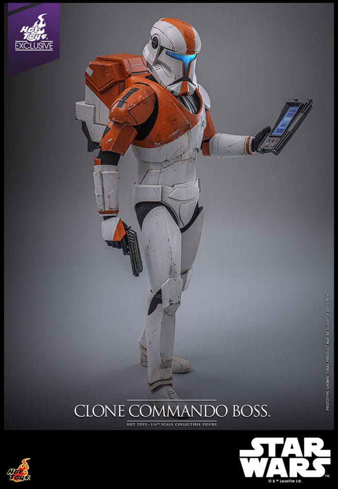 Star Wars: The Clone Wars Action Figure 1/6 Clone Commando Boss Hot Toys Exclusive 30 cm