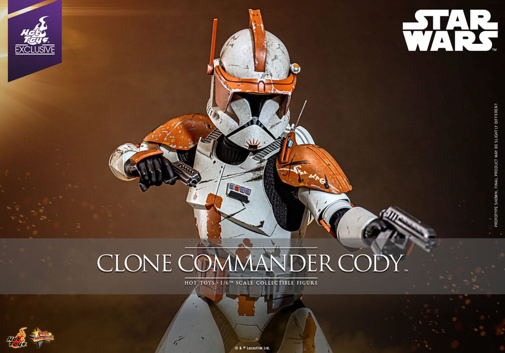 Star Wars: Episode III - Revenge of the Sith Action Figure 1/6 Clone Commander Cody 30 cm