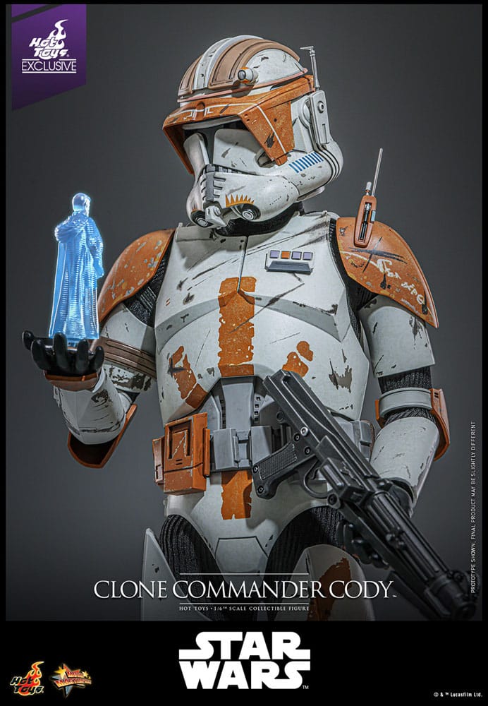Star Wars: Episode III - Revenge of the Sith Action Figure 1/6 Clone Commander Cody 30 cm