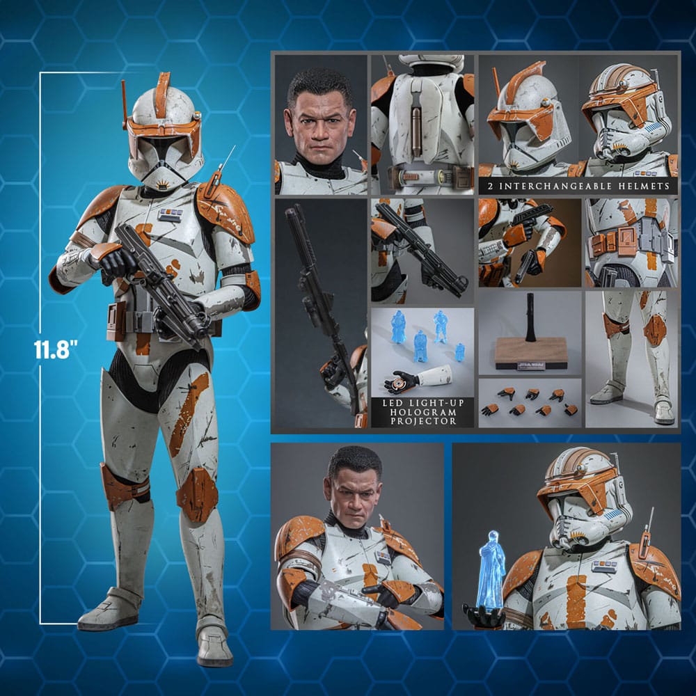 Star Wars: Episode III - Revenge of the Sith Action Figure 1/6 Clone Commander Cody 30 cm