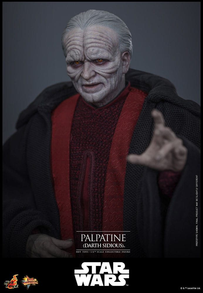 Star Wars: Episode III - Revenge of the Sith Action Figure 1/6 Palpatine (Darth Sidious) 29 cm