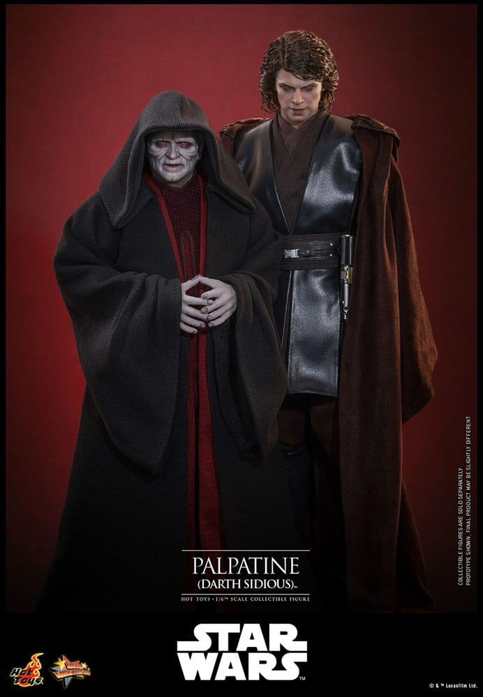Star Wars: Episode III - Revenge of the Sith Action Figure 1/6 Palpatine (Darth Sidious) 29 cm