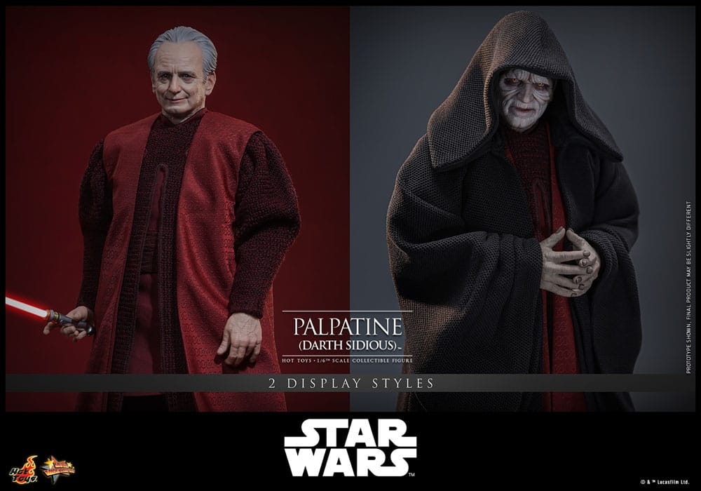 Star Wars: Episode III - Revenge of the Sith Action Figure 1/6 Palpatine (Darth Sidious) 29 cm