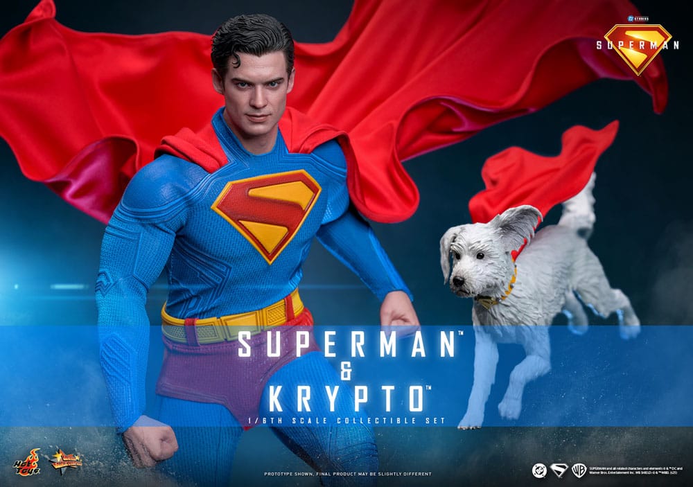 Superman (2025) Movie Masterpiece Action Figure 1/6 Superman & Krypto 33 cm