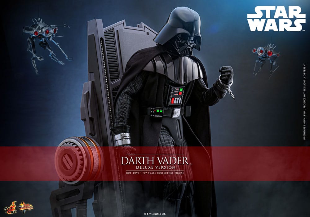 Star Wars: Episode III - Revenge of the Sith Movie Masterpiece Action Figure 1/6 Darth Vader (Deluxe Version) 35 cm