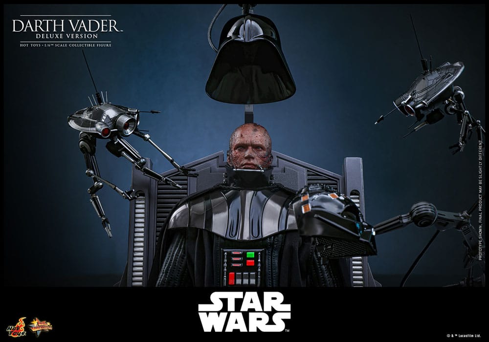 Star Wars: Episode III - Revenge of the Sith Movie Masterpiece Action Figure 1/6 Darth Vader (Deluxe Version) 35 cm