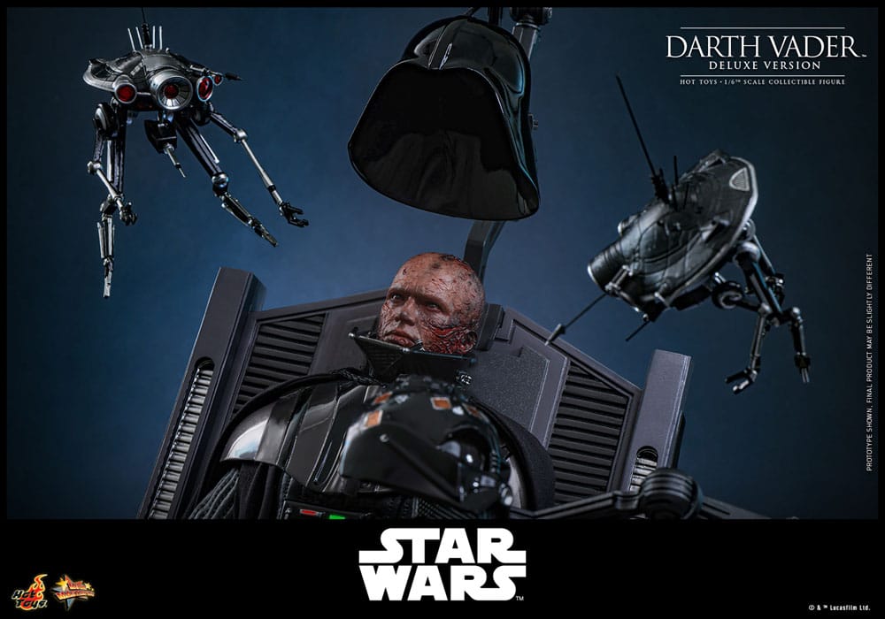 Star Wars: Episode III - Revenge of the Sith Movie Masterpiece Action Figure 1/6 Darth Vader (Deluxe Version) 35 cm