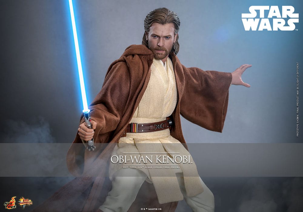 Star Wars: Episode II - Attack of the Clones Action Figure 1/6 Obi-Wan Kenobi 31 cm