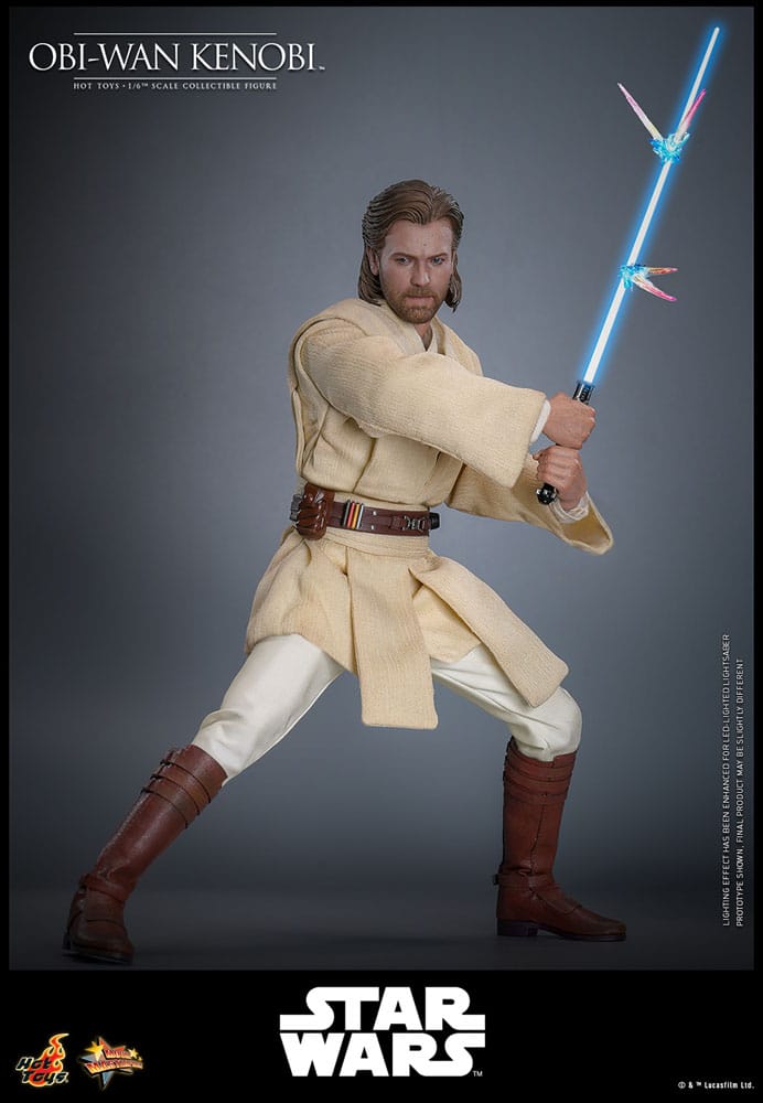 Star Wars: Episode II - Attack of the Clones Action Figure 1/6 Obi-Wan Kenobi 31 cm